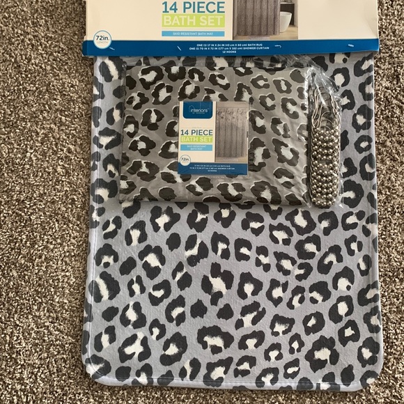 Bath 14 Piece Leopard Bath Set Poshmark